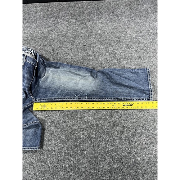 Ariat Jeans Mens 40x32 Blue M4 Low Rise Boot Relaxed Fit Bootcut Denim Western - Picture 11 of 16